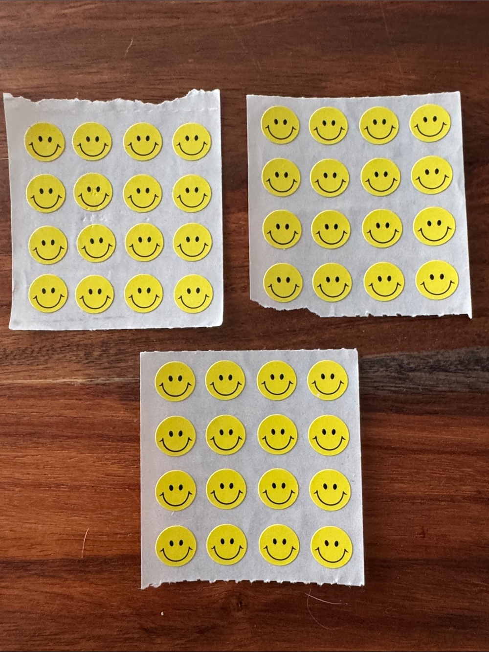 Vintage Sandylion Yellow Smiley Face Stickers